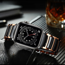 Cargar imagen en el visor de la galería, IMS apple watch luxury Ceramics Stainless Steel Business Bracelet
