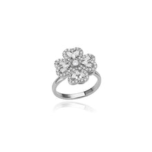 Charger l&#39;image dans la galerie, Heart Four Leaf Clover Anti Stress Stainless Steel Rings For Women
