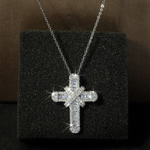 Load image into Gallery viewer, IMS Crystal Cross Pendant Necklace
