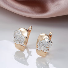 Load image into Gallery viewer, 585 Rose Two Colors Earring Jewelry
